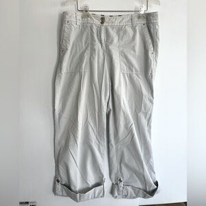 J.CREW cuffed chinos